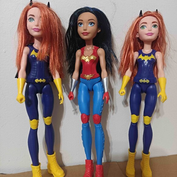 3 DC Super Hero Girls Action Dolls - Picture 6 of 6
